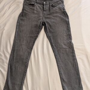 7 For All Mankind Luxe Vintage Women's Josefina Gray Denim Jeans